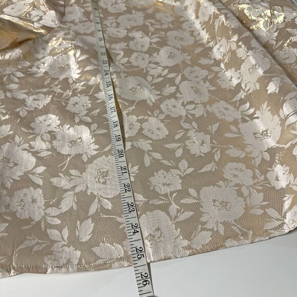 J.Crew Factory Jacquard Puff-Sleeve Top - Picture 12 of 12